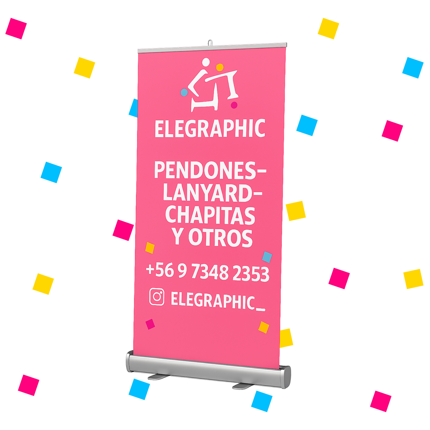 Pendón Roller 100x200cm.