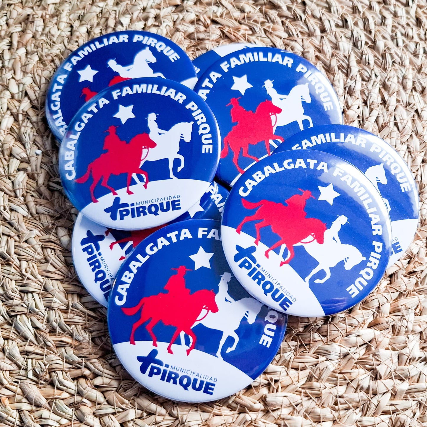 Chapita Alfiler 75mm.