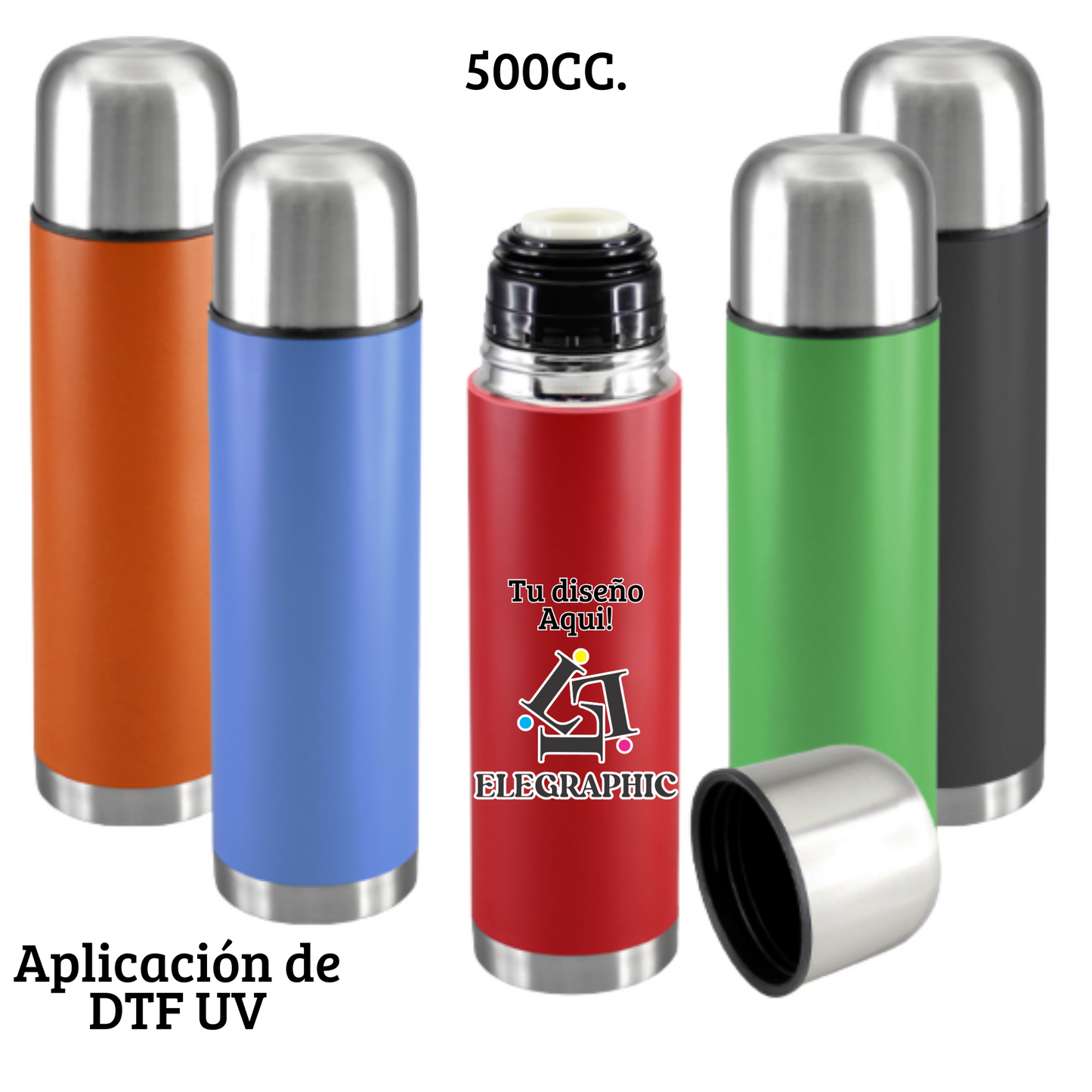 Termo colores 500cc