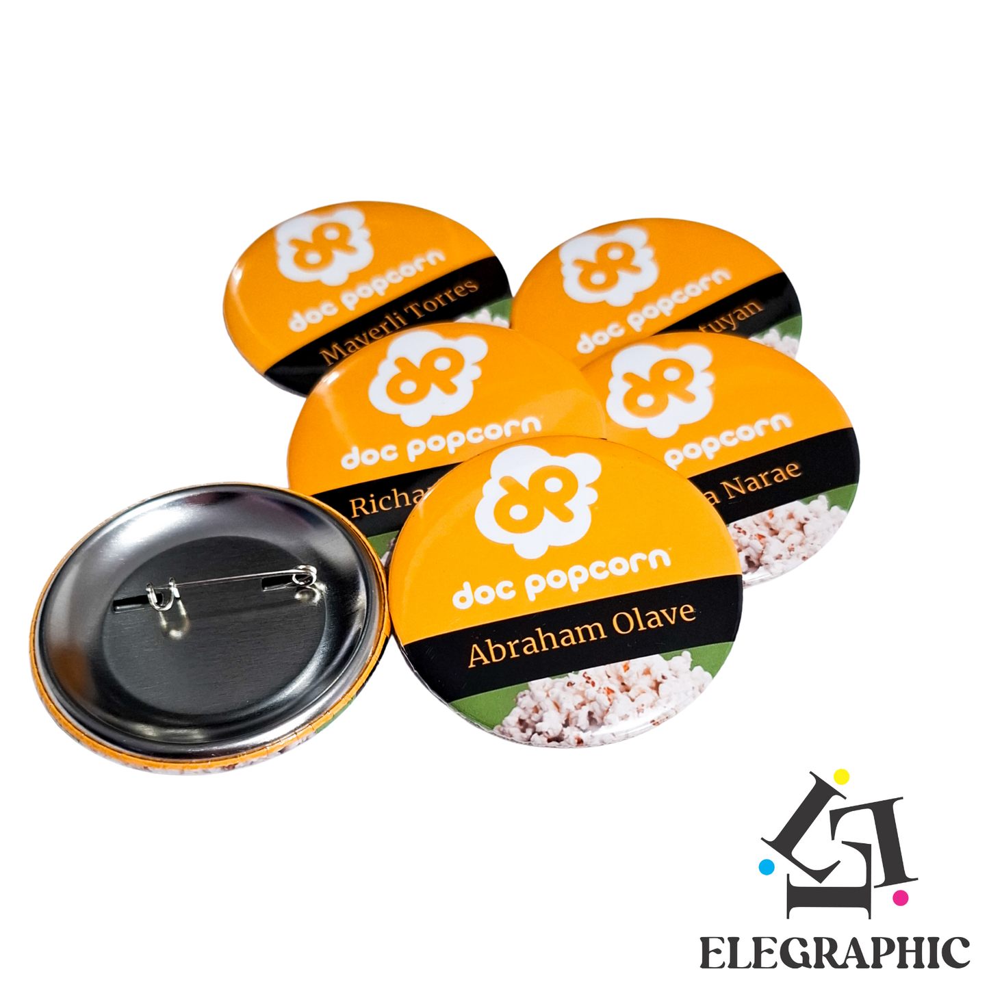 Chapita Alfiler 75mm.