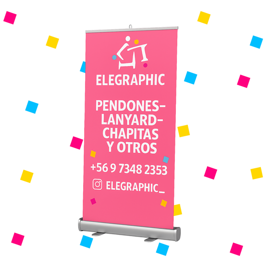 Pendón Roller 100x200cm.