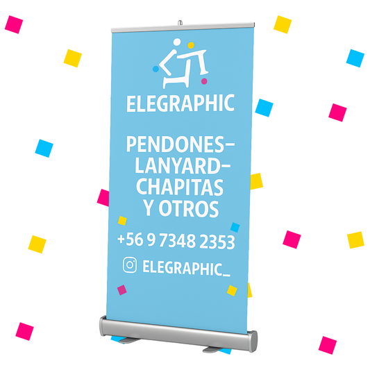 Pendón Roller 90x200cm.