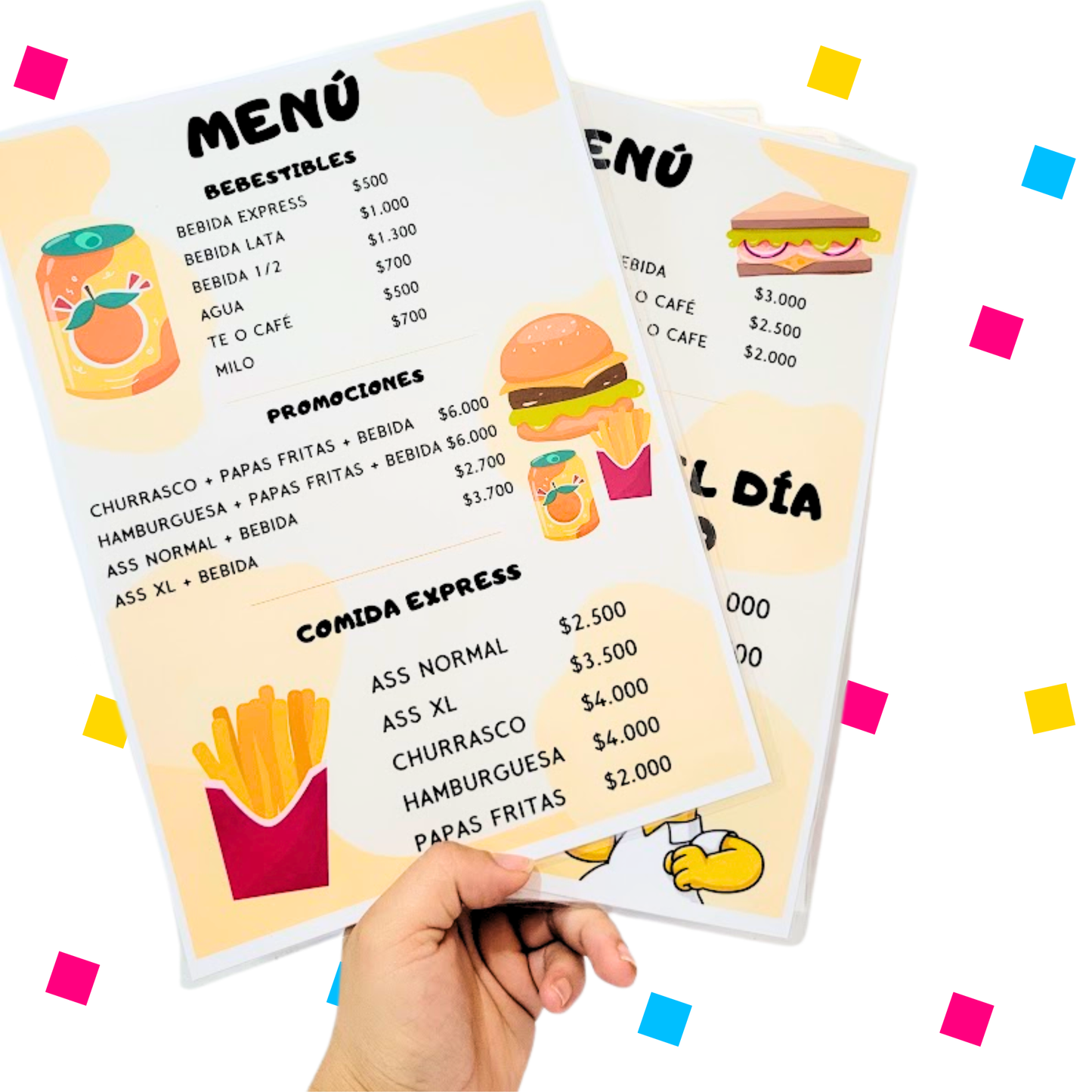 Carta Restaurant A4