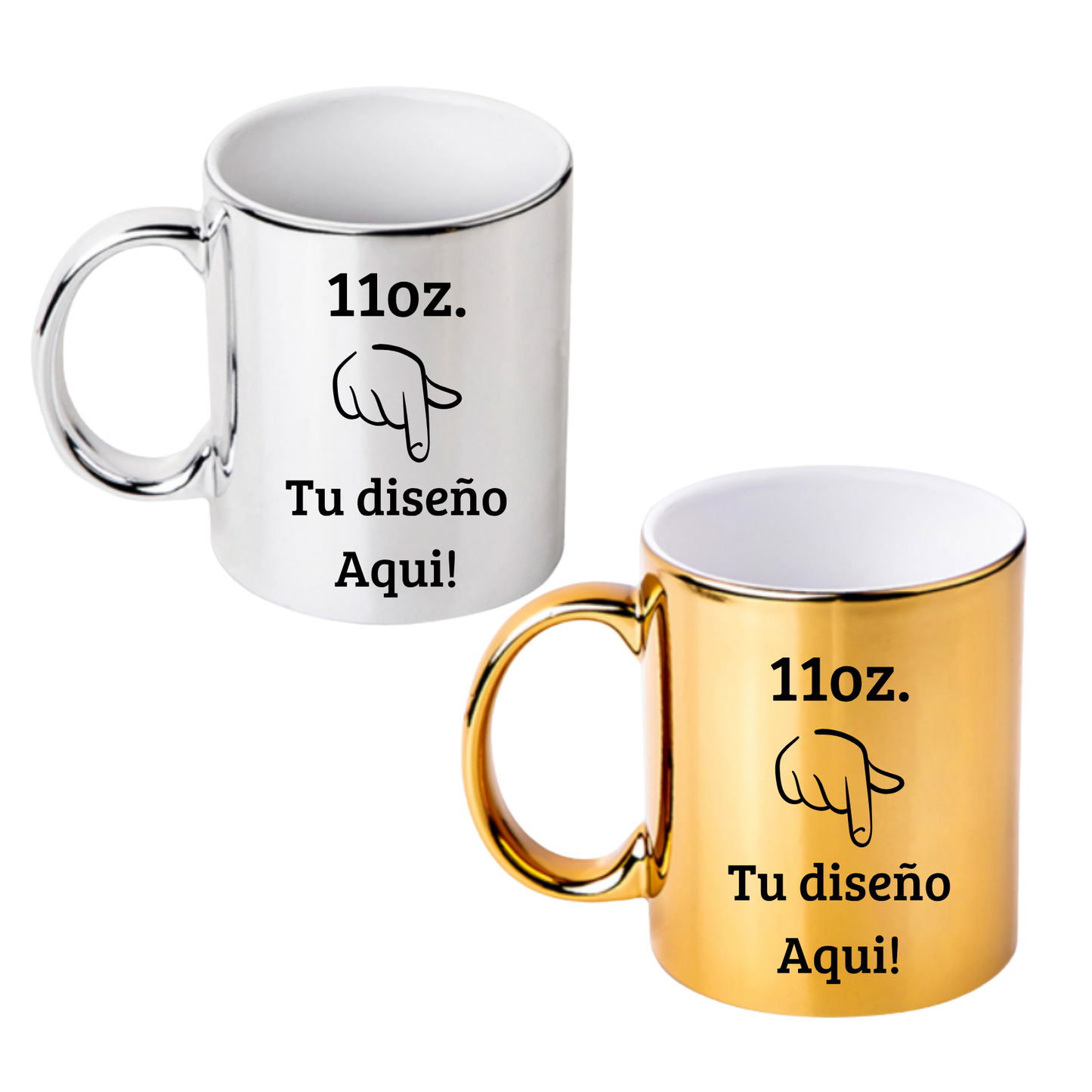 Tazón metálico 11oz.