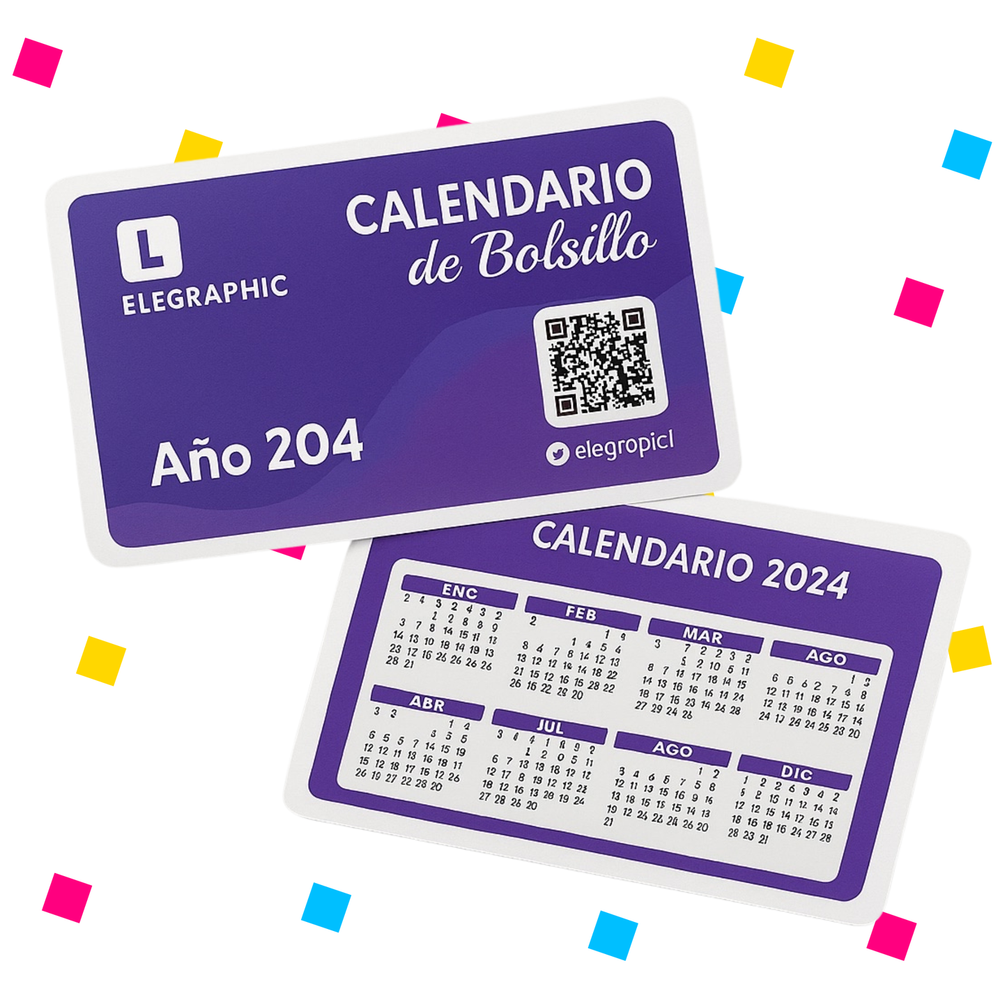 Calendario Bolsillo
