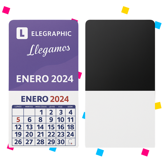 Calendario imantado